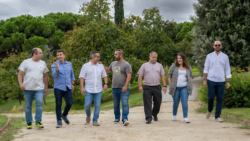 El personal de TMB que ha rebut el premi / Foto: Miguel Ángel Cuartero