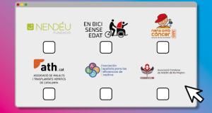Sis entitats donen suport a les causes presentades per companys i companyes de TMB