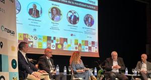 Joaquim Balsera durant un moment de la seva intervenció