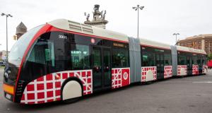 Autobús de la nova xarxa, que ha estat analitzada en el marc del projecte 3iBS / Pep Herrero