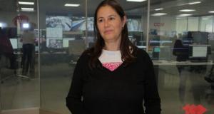 Joana Corpas, una de les treballadores que ha participat a l'episodi del pòdcast del Centenari dedicat a les dones