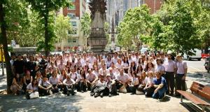 La foto de grup del nou personal del col·lectiu AAC 2026 / Foto: MA Cuartero