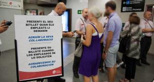 Intervenció intensiva a l'intercanviador de metro de Sagrada Família / Pep Herrero