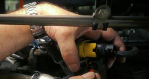 Detall d'una reparació 