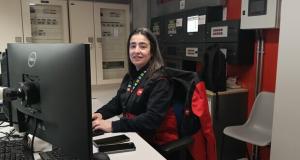 Provi Ruiz treballa com a TOLA a l'L10 Nord