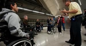 Primer taller al metro de La Sagrera / Pep Herrero