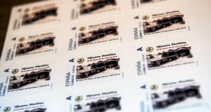 Detall del segell creat pel Cercle per commemorar els 90 anys del metro / Pep Herrero