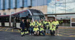 Equip enginyeria de Bus al CON de Triangle / Foto: Pep Herrero