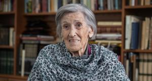 La Mercè parla de com era el metro quan va entrar-hi a treballar / Foto: Pep Herrero