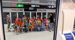 Els nens, protagonistes de les visites al metro de Barcelona / Miguel Ángel Cuartero