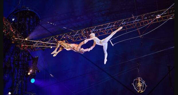 Imatge: Flying Trapeze, Matt Beard ©2021 Cirque du Soleil