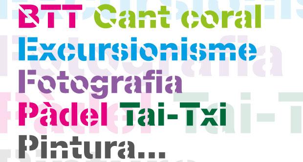 Fragment del cartell publicitari de les activitats 2015-2016