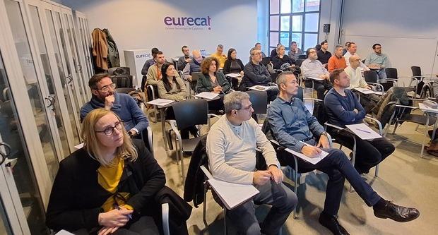 TMBinnovers en la visita a Eurecat / Foto: Gonzalo Riffo