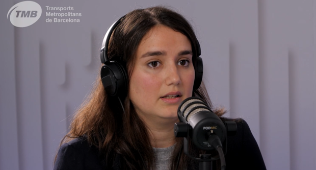 Noelia Vázquez, tècnica de Medi Ambient de TMB