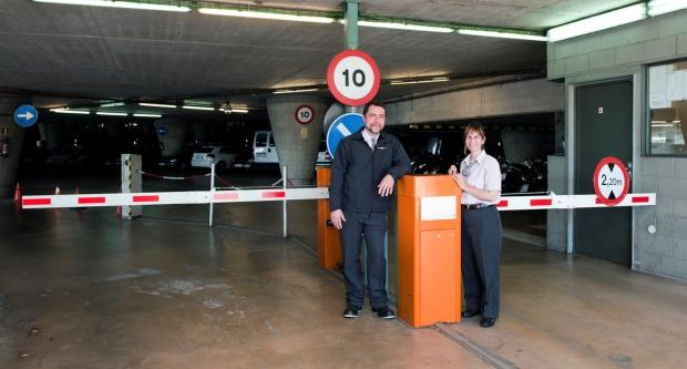 Lourdes i Miguel Ángel membres de l’equip ACA / TMB