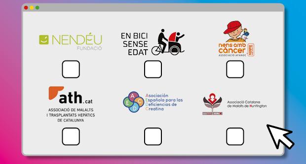 Sis entitats donen suport a les causes presentades per companys i companyes de TMB