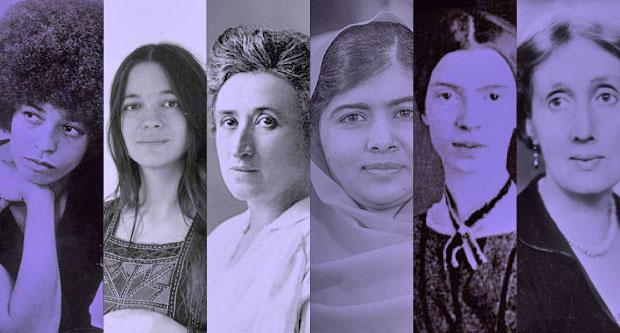 Les sis dones autores de les frases que es posen a votació