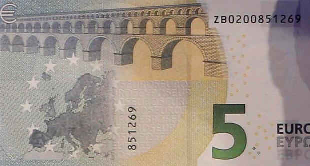 Bitllet de 5 euros nou
