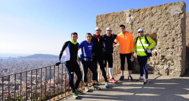 Fotografia d'alguns participants en la cursa / Grup Fotogràfic TMB