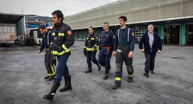 Visita bombers CON Horta / Pep Herrero