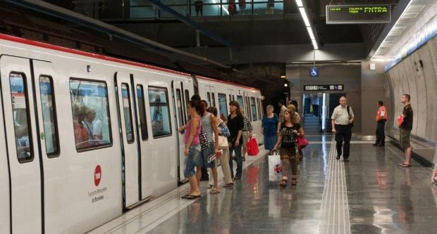 Estació d'El Carmel, al tram de la L5 que ha estat afectat per obres a l'agost / Pep Herrero