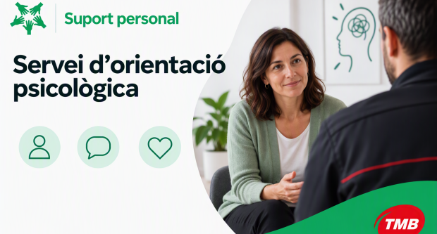 Servei extern d'orientació psicològica per al personal de TMB