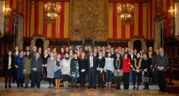 Acte de reconeixement empreses NUST a l'Ajuntament de Barcelona / Momentum