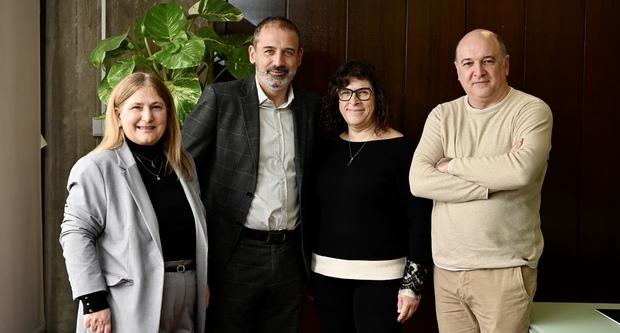 Les persones guanyadores del Joc del Centenari / Foto: Miguel Ángel Cuartero