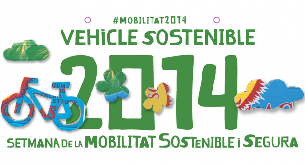 Placa de matrícula, un dels materials de difusió de la Setmana de la Mobilitat Sostenible i Segura a Catalunya