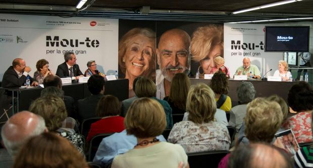 Acte de presentació de la campanya 'Mou-te per la gent gran' / Pep Herrero Acte de presentació de la campanya 'Mou-te per la gent gran' / Pep Herrero
