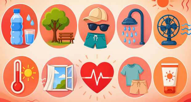 Mesures preventives en cas d'altes temperatures