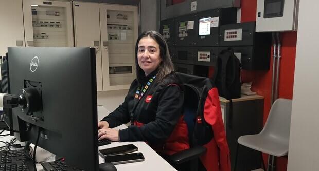 Provi Ruiz treballa com a TOLA a l'L10 Nord