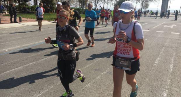 Rufina García a la marató de BCN / Rufina García