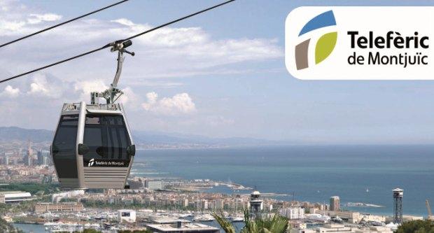 Imatge de fons que es pot veure a la portada del nou web del Telefèric de Montjuïc Imatge de fons que es pot veure a la portada del nou web del Telefèric de Montjuïc
