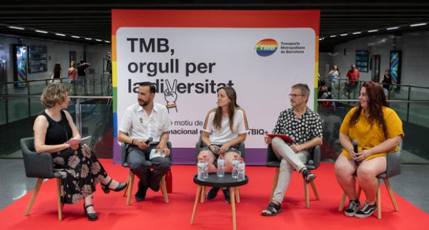 Imatge col·loqui TMB orgull per la diversitat Imatge col·loqui TMB orgull per la diversitat