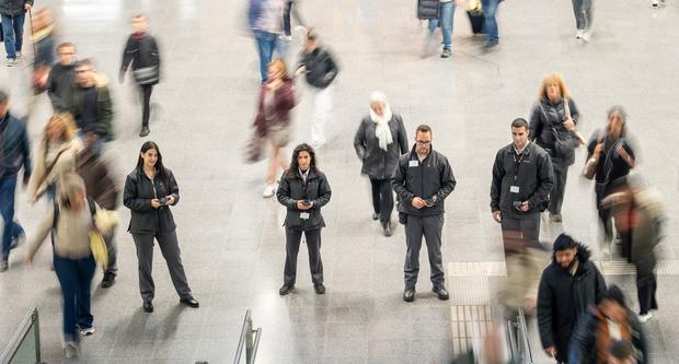 Grup ACI durant una intervenció / Foto: Miguel Ángel Cuartero