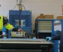 Espai del Taller Central on es proven les rampes reparades