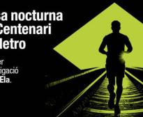 Bàner Cursa Nocturna Centenari Metro
