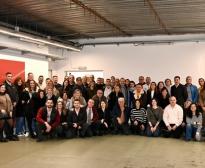 Foto de família de l'acte de reconeixement al voluntariat / Foto: Miguel Ángel Cuartero