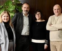 Les persones guanyadores del Joc del Centenari / Foto: Miguel Ángel Cuartero