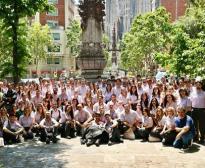La foto de grup del nou personal del col·lectiu AAC 2026 / Foto: MA Cuartero