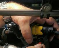 Detall d'una reparació 