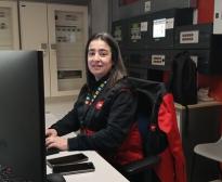 Provi Ruiz treballa com a TOLA a l'L10 Nord