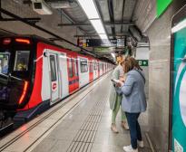 Un tren de l'L3 / Foto: Pep Herrero