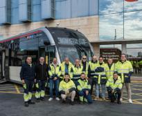 Equip enginyeria de Bus al CON de Triangle / Foto: Pep Herrero