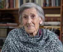 La Mercè parla de com era el metro quan va entrar-hi a treballar / Foto: Pep Herrero