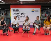 Imatge col·loqui TMB orgull per la diversitat