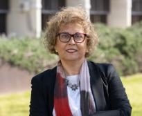 Concha Pardo a les oficines centrals de TMB / Foto: Miguel Ángel Cuartero (TMB)