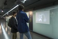 Algunes creativitats exposades es veuen en format audiovisual / Miguel Ángel Cuartero Algunes creativitats exposades es veuen en format audiovisual / Miguel Ángel Cuartero