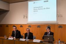 Acte de presentació de les pròximes actuacions a la nova xarxa de bus / Pep Herrero Acte de presentació de les pròximes actuacions a la nova xarxa de bus / Pep Herrero